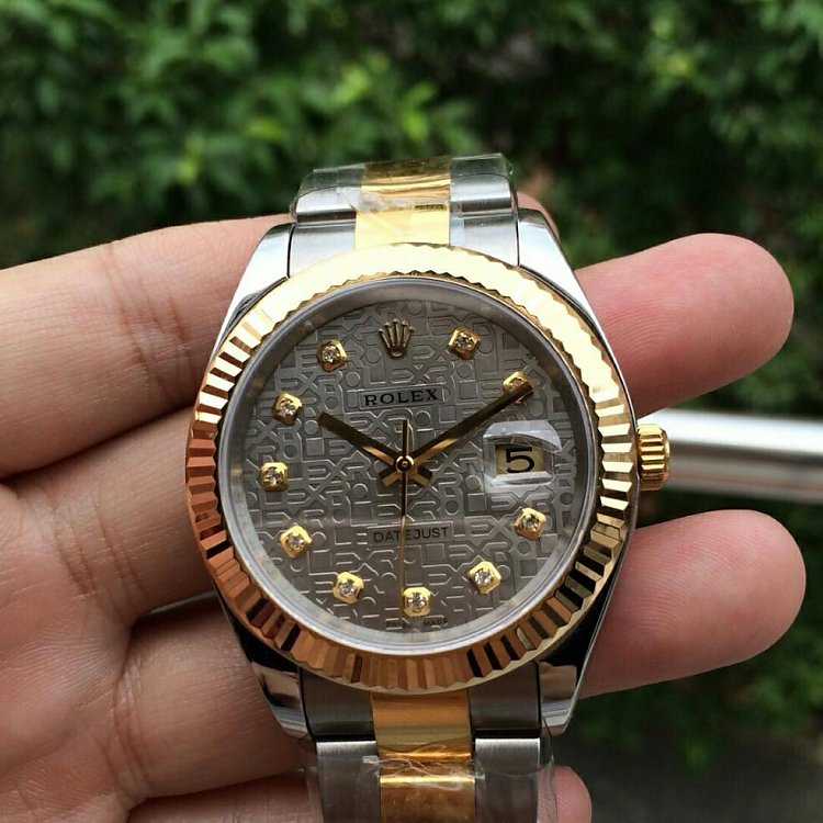 Replica Rolex 41mm Datejust Rolex Pattern Dial